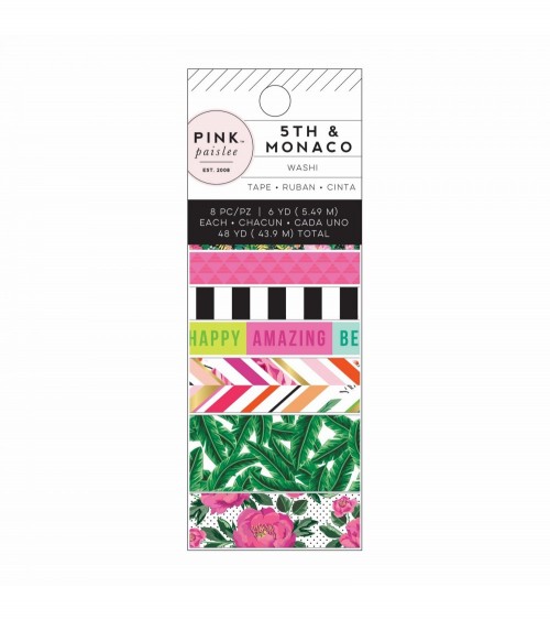 Pink Paislee - 5th and Monaco - Washi Tapes