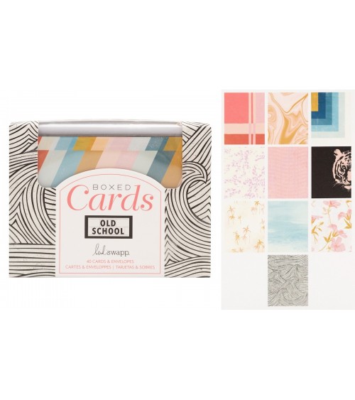 AC - Heidi Swapp Old School - Boxed Cards + Envelopes