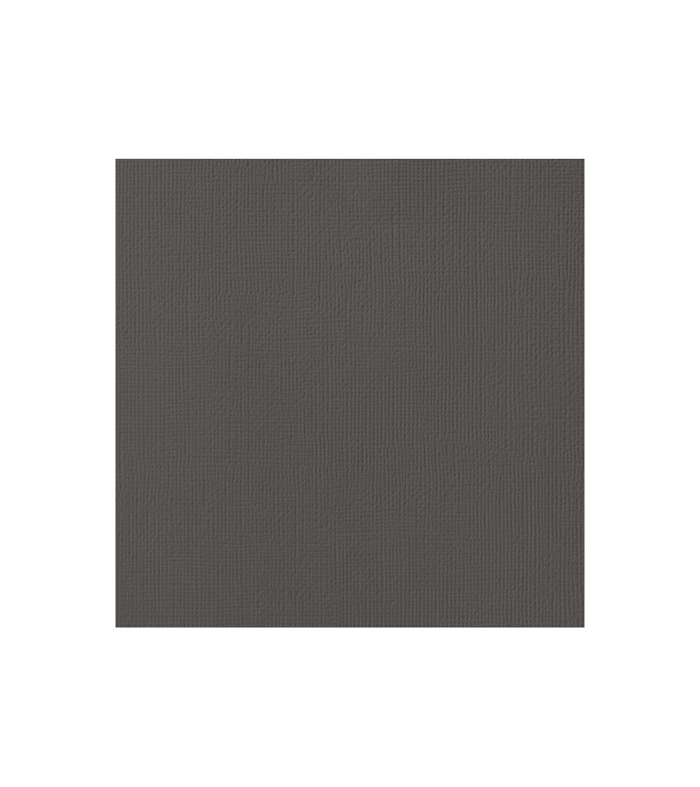 American Crafts Textured Cardstock 12x12" Black