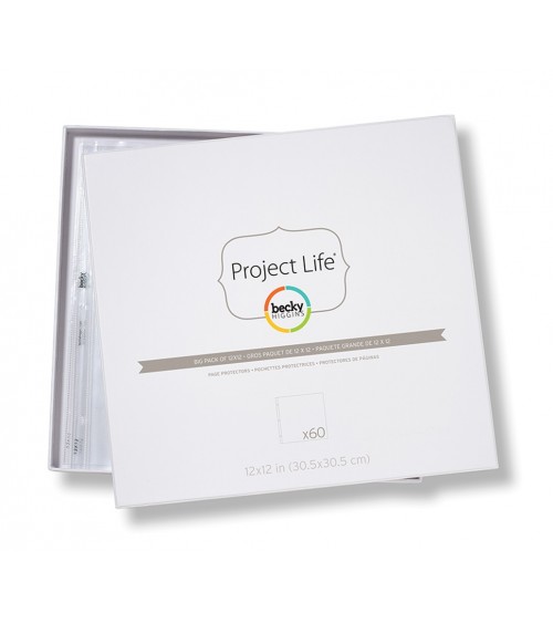 Project Life - Photo Pages/Protectors BIG PACK 12x12"