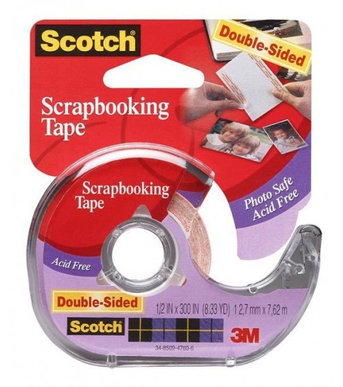 Scotch Adhesive - Scrapbooking Tape Double-Sided 0