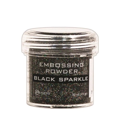 Ranger - Embossing Powder * Black Sparkle