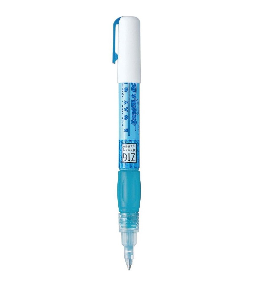 Kuretake - ZIG 2-Way-Glue-Pen Squeeze & Roll (MSB-10M)
