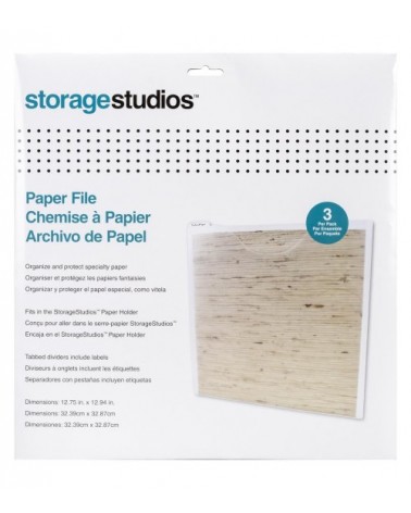 Storage Studios / Cropper Hopper - Paper File (3 Stk.)