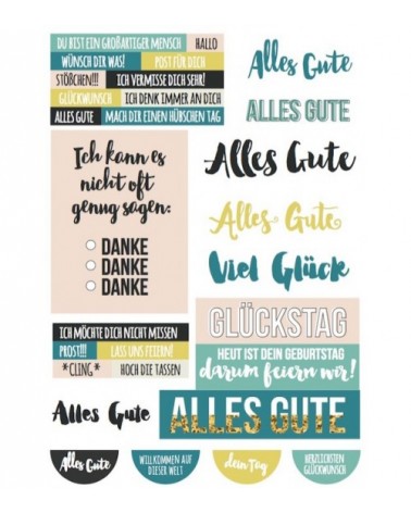 Printables "Alles Gute"