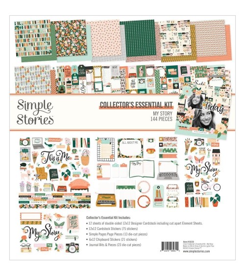 Simple Stories 12x12 Retro Summer Collector's Essential Kit