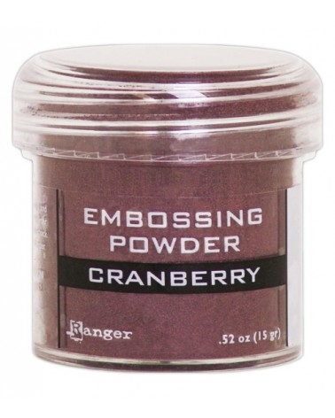 Ranger - Embossing Powder * Cranberry Metallic