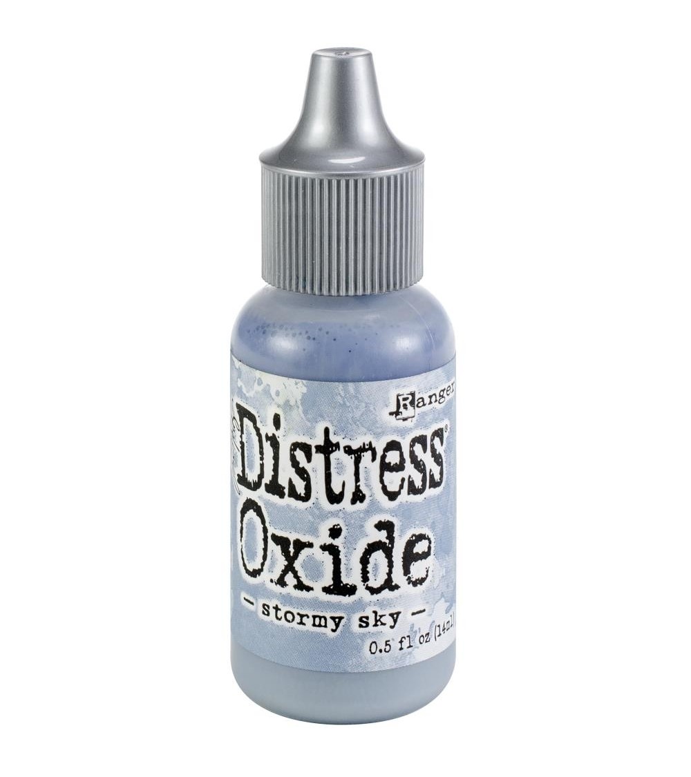 Tim Holtz Distress Inchiostro Re-Inker 0,5 Oz - Colore Lavanda Milled - Bottiglia Di Ricarica Per Crafting - 6