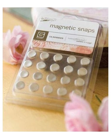 Basic Grey - Small Magnetic Snaps / Discs 0