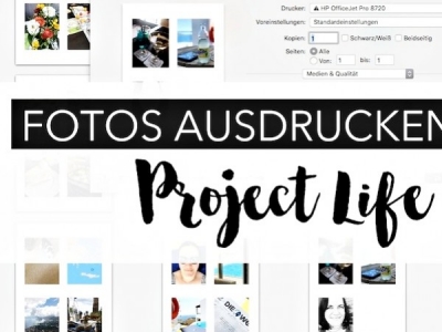 Tipp: Fotos ausdrucken für Project Life