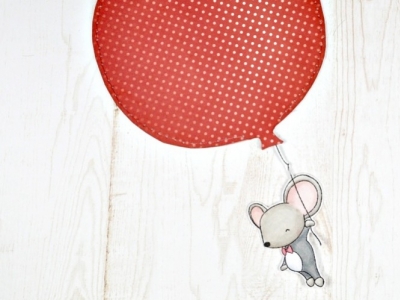 Interaktive Karte Maus mit Riesenballon